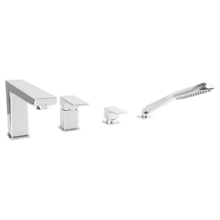 Смеситель на борт ванны Omnires Parma хром PM7432CR